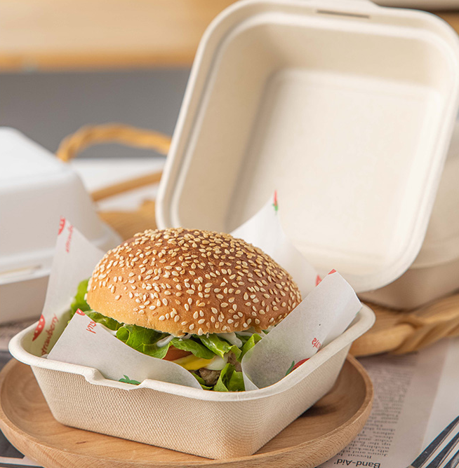 Sugarcane Burger Box