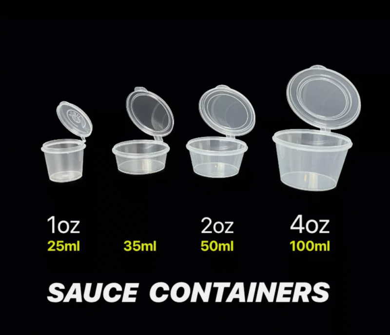 Sauce Containers
